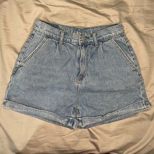 American Eagle High Rise Mom Shorts